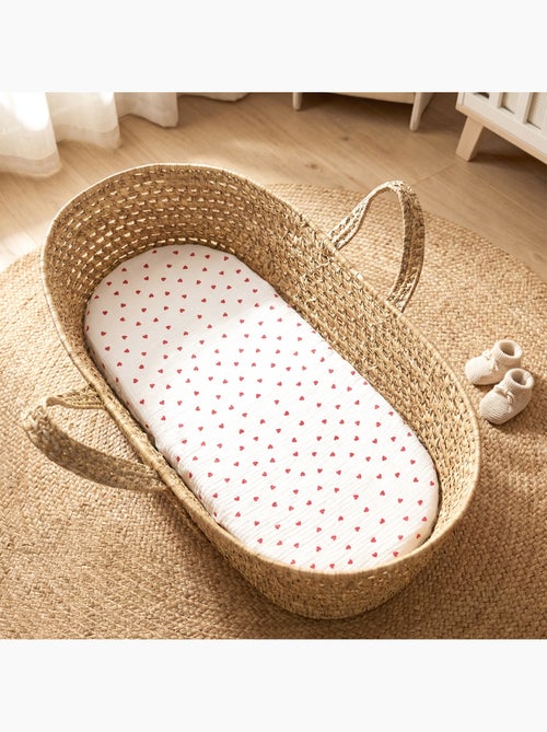 SEVIRA KIDS | Lot de 2 Draps housses couffin en gaze de coton Lovio - Kiabi