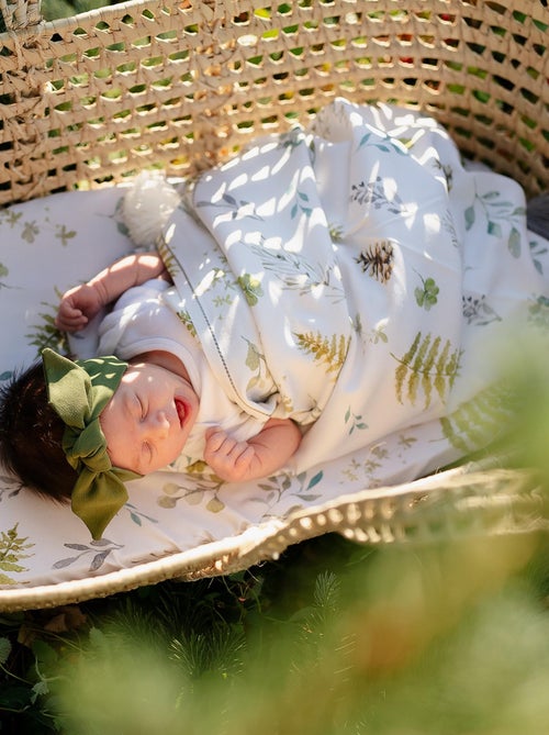 SEVIRA KIDS | Lot de 2 langes en bambou NATURA - Kiabi