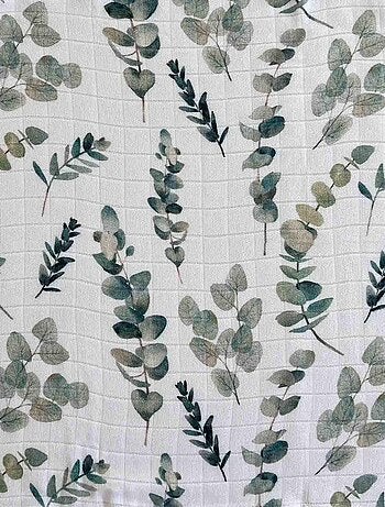 SEVIRA KIDS | Lot de 2 langes en viscose de bambou Eucalyptus