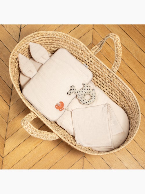 SEVIRA KIDS | Lot de 3 Draps housses couffin en coton Sidonia - Kiabi