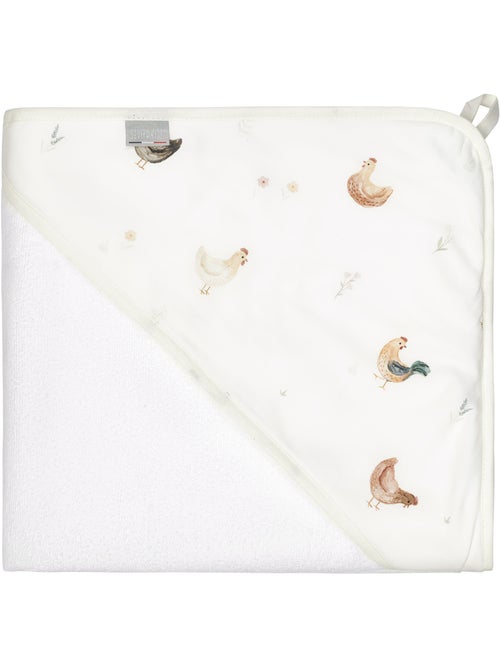 SEVIRA KIDS | Ma première cape de bain en coton et bambou GALLINA - Kiabi
