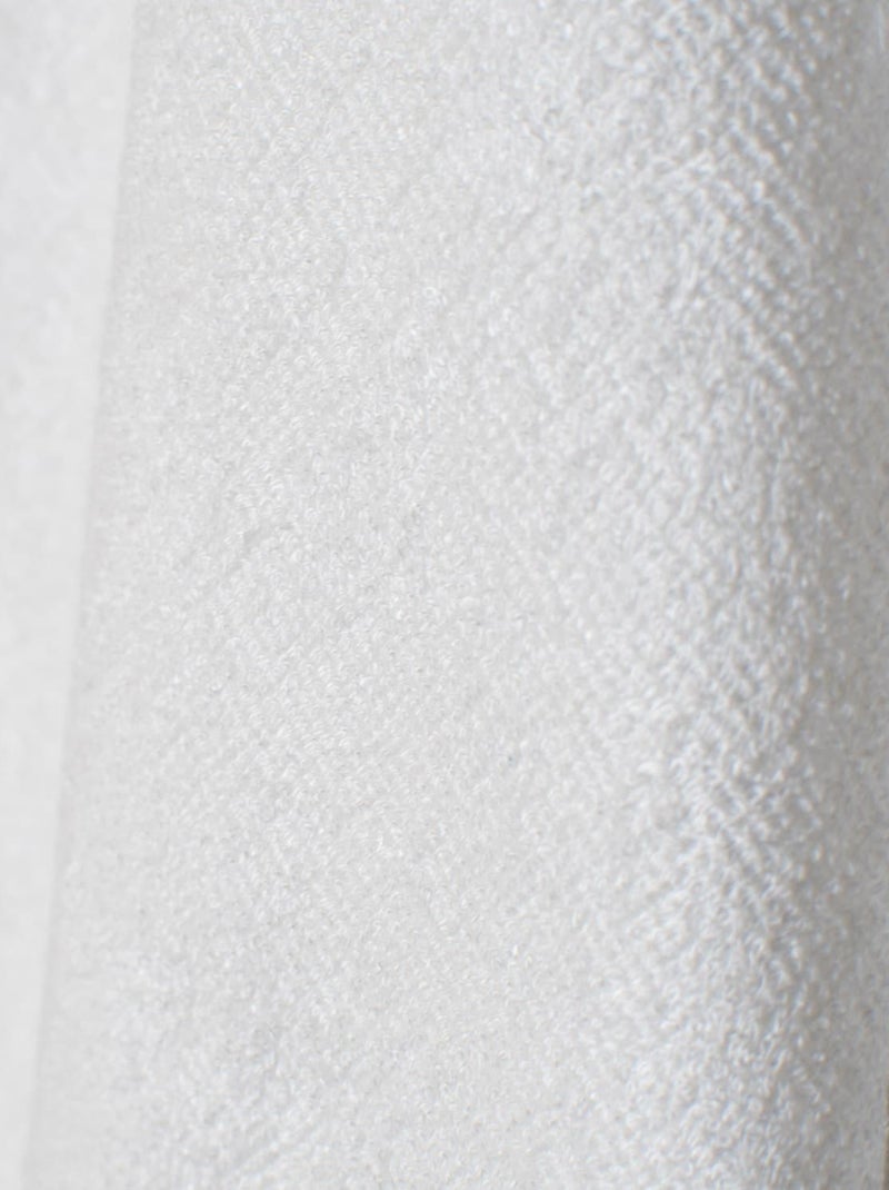 SEVIRA KIDS | Ma première cape de bain en coton et bambou Stella Blanc - Kiabi