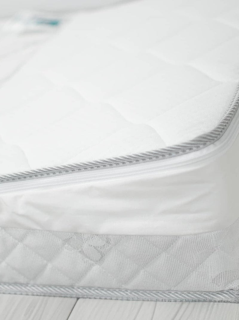SEVIRA KIDS | Matelas bébé Anti-Reflux avec Plan Incliné amovible - Made in France Blanc - Kiabi