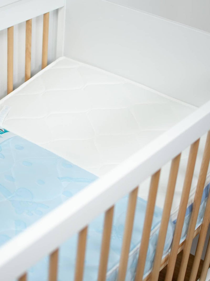 SEVIRA KIDS | Matelas bébé Anti-Reflux avec Plan Incliné amovible - Made in France Bleu - Kiabi