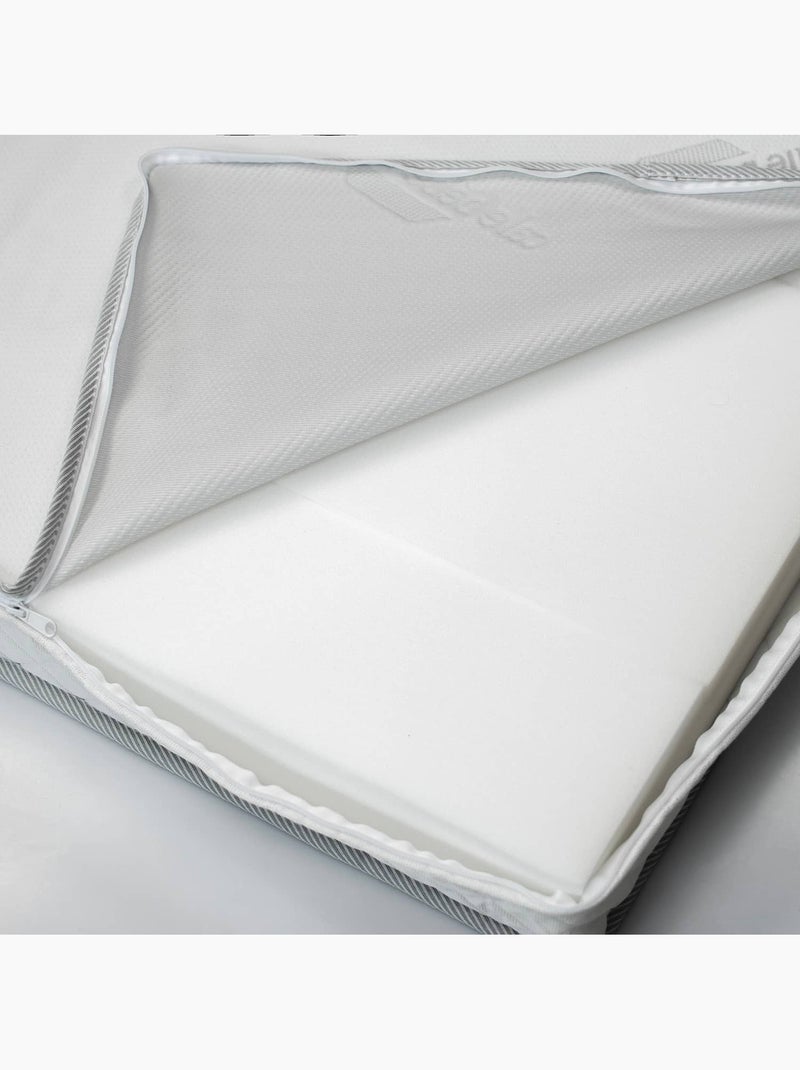 SEVIRA KIDS | Matelas bébé avec cale bébé amovible Made in France Blanc - Kiabi