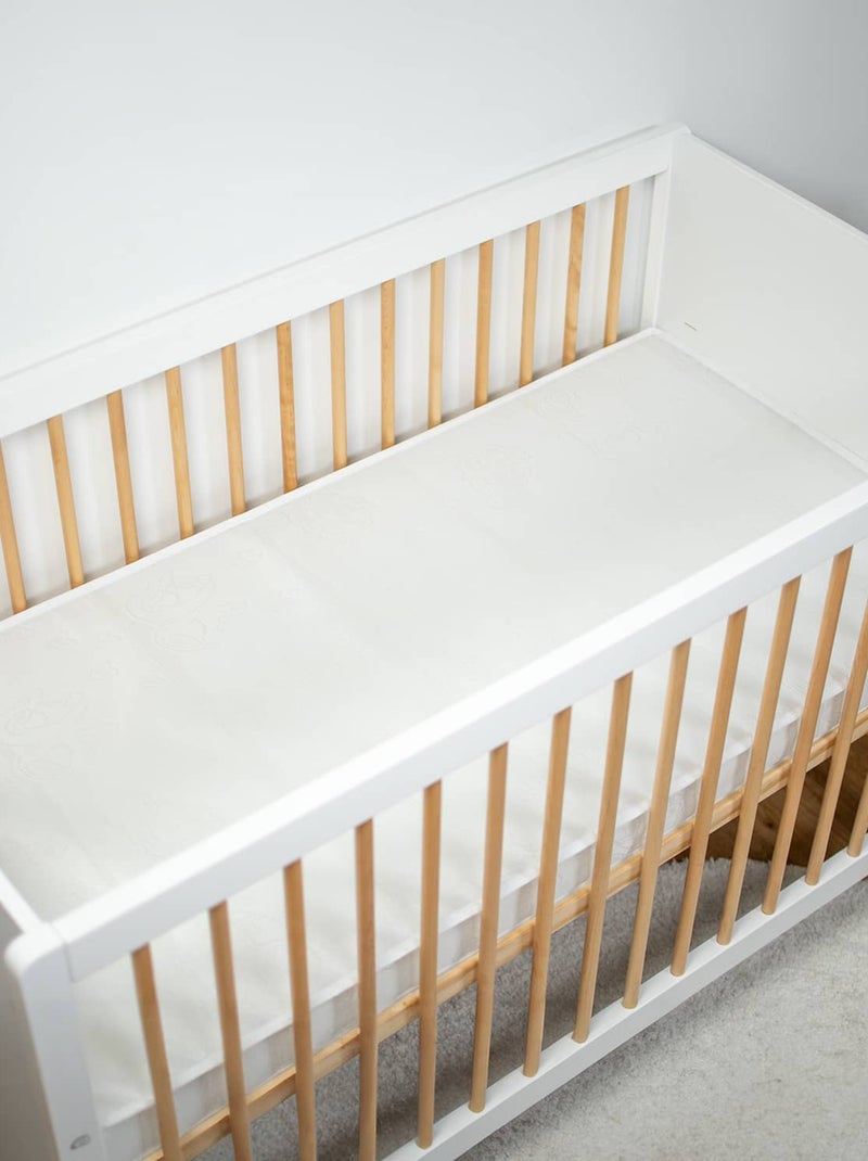 SEVIRA KIDS | Matelas bébé déhoussable double face Naturaform Blanc - Kiabi