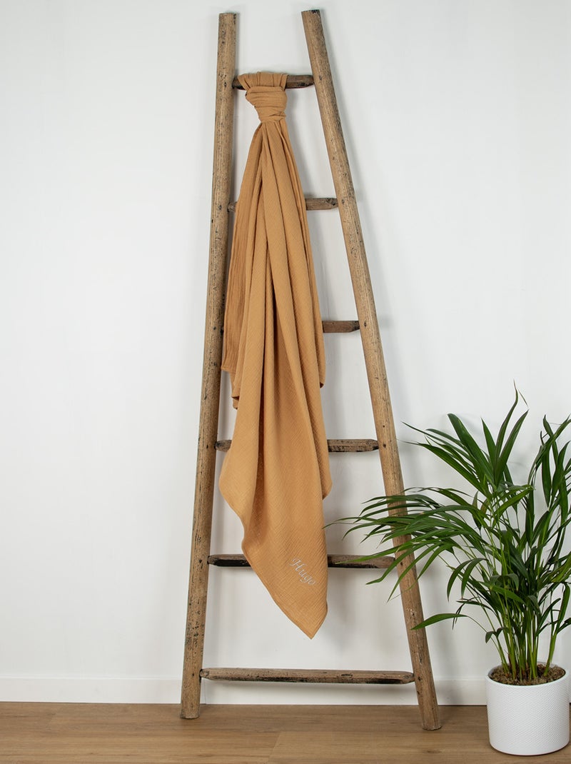 SEVIRA KIDS | Maxi lange en gaze de coton Jeanne Marron clair - Kiabi