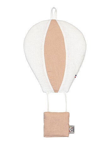 SEVIRA KIDS | Montgolfière murale décorative en lin