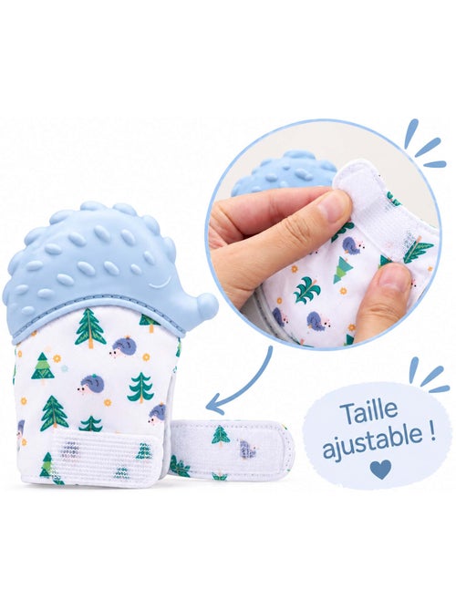 Sevira kids | moufle de dentition bébé sensorielle hérisson - Kiabi Sevira kids | moufle de dentition bébé sensorielle hérisson - Kiabi