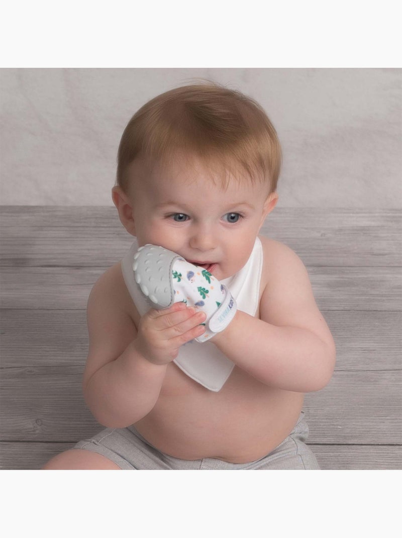 Sevira kids | moufle de dentition bébé sensorielle hérisson Gris - Kiabi