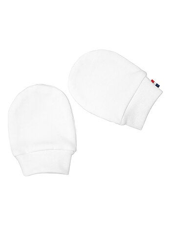 SEVIRA KIDS | Moufles naissance en coton gants bébé anti griffures