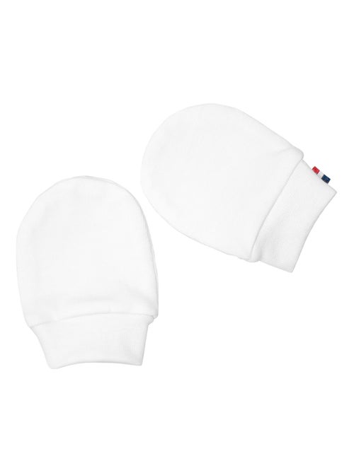 SEVIRA KIDS | Moufles naissance en coton gants bébé anti griffures - Kiabi