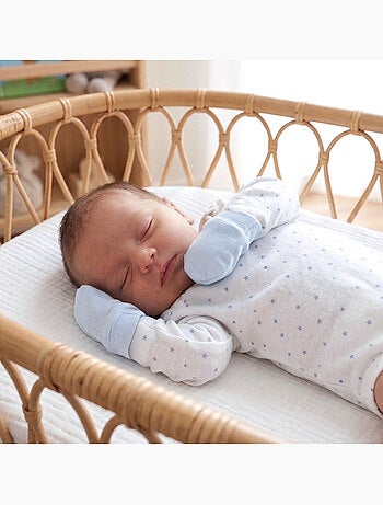 SEVIRA KIDS | Moufles naissance en coton gants bébé anti griffures