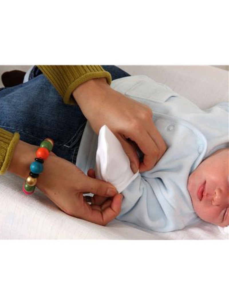 SEVIRA KIDS | Moufles naissance en coton gants bébé anti griffures Bleu - Kiabi
