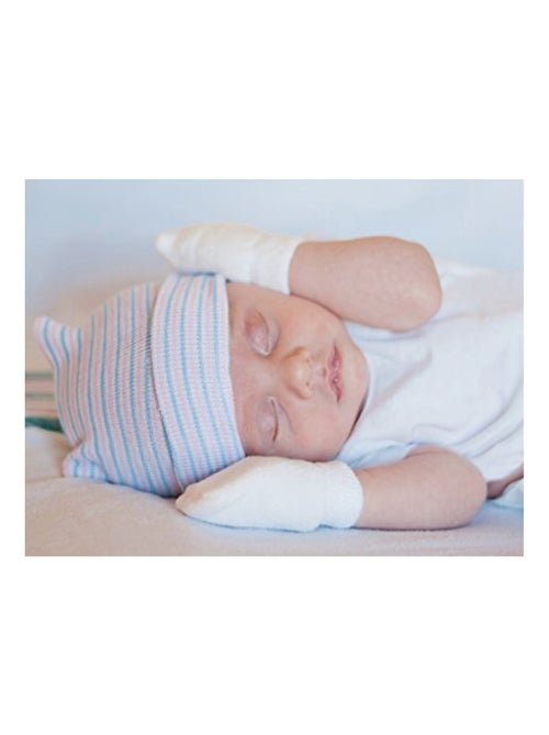 SEVIRA KIDS | Moufles naissance en coton gants bébé anti griffures - Kiabi