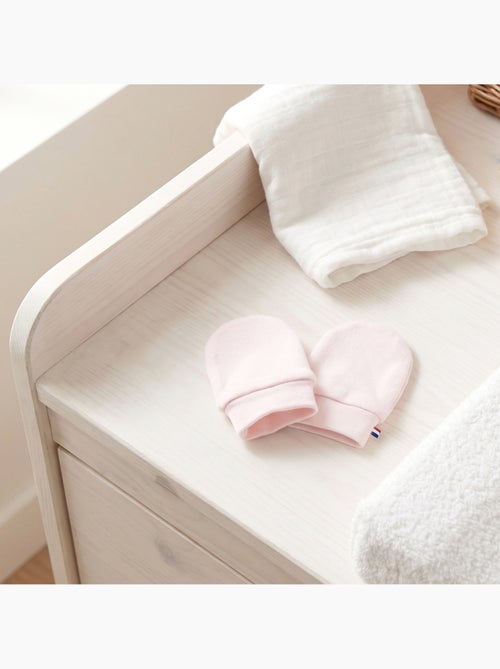 SEVIRA KIDS | Moufles naissance en coton gants bébé anti griffures - Kiabi SEVIRA KIDS | Moufles naissance en coton gants bébé anti griffures - Kiabi