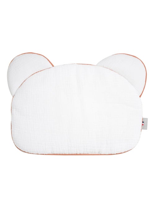 SEVIRA KIDS | Oreiller bébé plat ourson en gaze de coton Jeanne - Kiabi SEVIRA KIDS | Oreiller bébé plat ourson en gaze de coton Jeanne - Kiabi