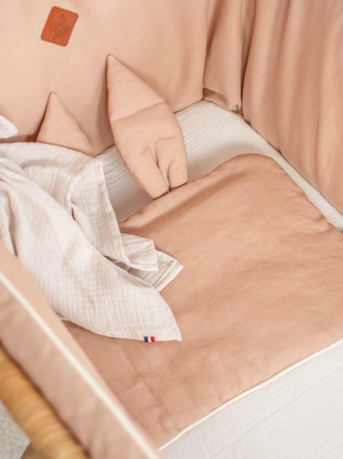 SEVIRA KIDS | Oreiller extra plat lapin en Lin - Kiabi