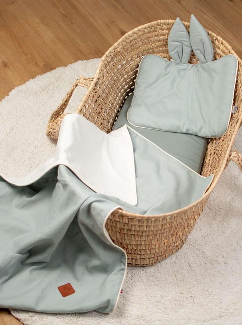 SEVIRA KIDS | Oreiller extra plat lapin en Lin - Kiabi