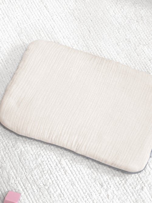 SEVIRA KIDS | Oreiller plat en gaze de coton Jeanne - Kiabi