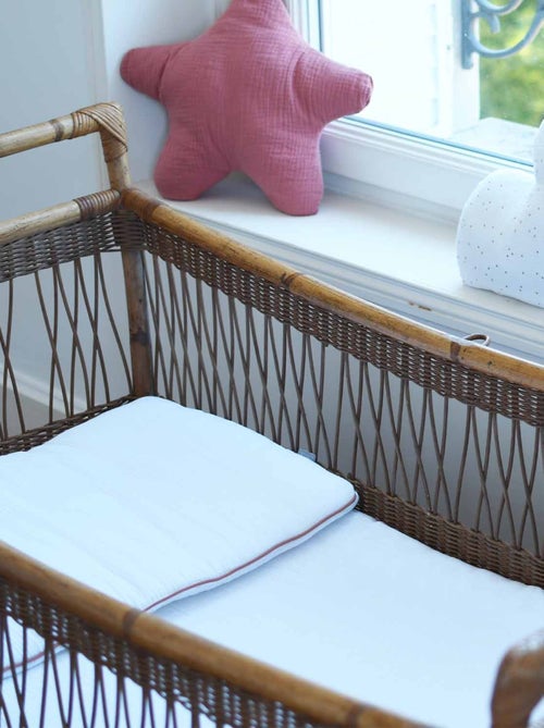 SEVIRA KIDS | Oreiller plat en gaze de coton Jeanne - Kiabi