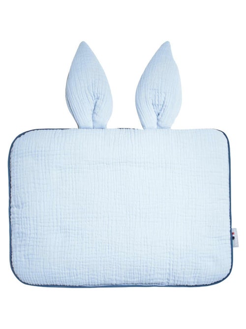 SEVIRA KIDS | Oreiller plat lapin en gaze de coton Jeanne - Kiabi
