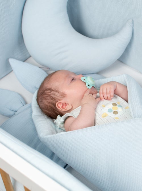 SEVIRA KIDS | Oreiller plat lapin en gaze de coton Jeanne - Kiabi
