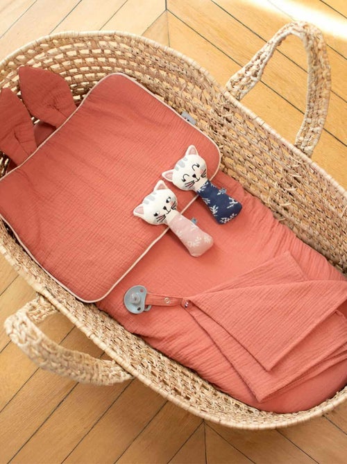 SEVIRA KIDS | Oreiller plat lapin en gaze de coton Jeanne - Kiabi SEVIRA KIDS | Oreiller plat lapin en gaze de coton Jeanne - Kiabi