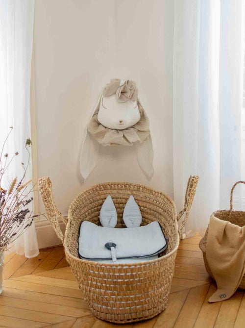 SEVIRA KIDS | Oreiller plat lapin en gaze de coton Jeanne - Kiabi SEVIRA KIDS | Oreiller plat lapin en gaze de coton Jeanne - Kiabi