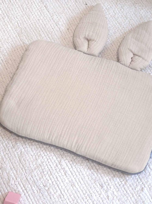 SEVIRA KIDS | Oreiller plat lapin en gaze de coton Jeanne - Kiabi SEVIRA KIDS | Oreiller plat lapin en gaze de coton Jeanne - Kiabi