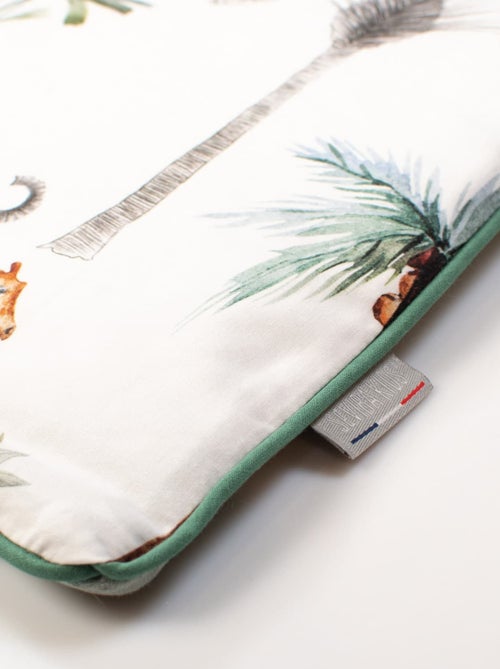 SEVIRA KIDS | Oreiller plat réversible en coton Safari - Kiabi