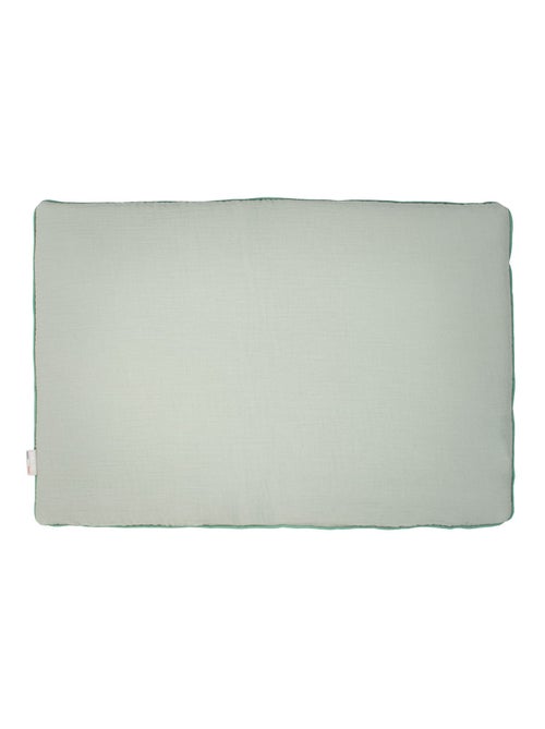 SEVIRA KIDS | Oreiller plat réversible en coton Safari - Kiabi