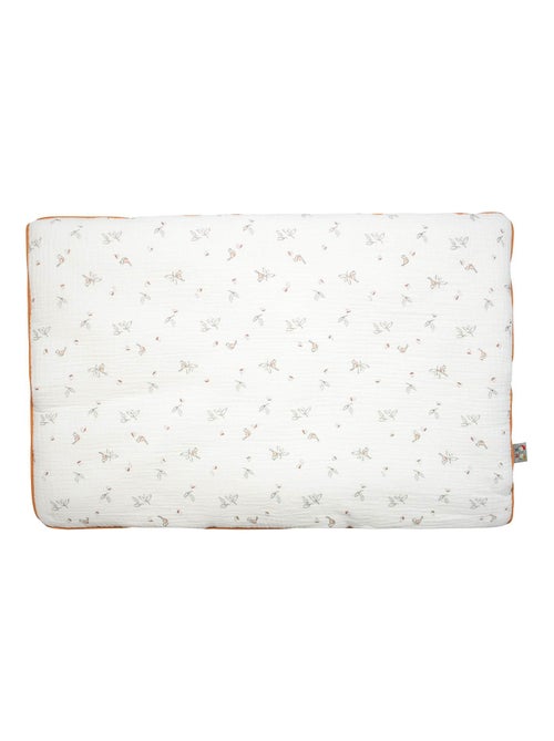 SEVIRA KIDS | Oreiller plat réversible en gaze de coton Melody - Kiabi