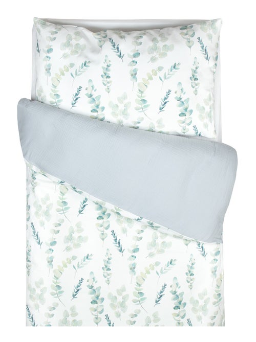 SEVIRA KIDS | Parure de lit bébé en coton Eucalyptus - Kiabi