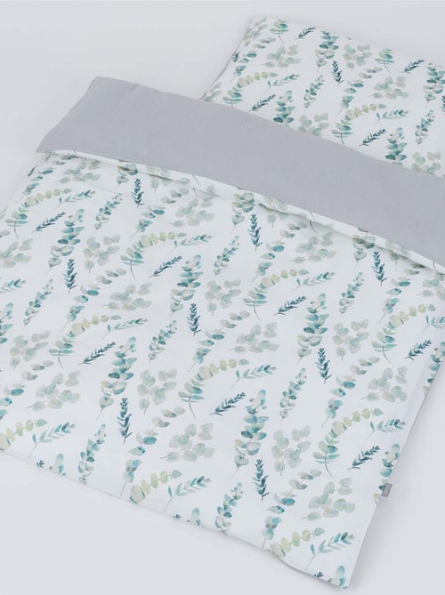 SEVIRA KIDS | Parure de lit bébé en coton Eucalyptus - Kiabi