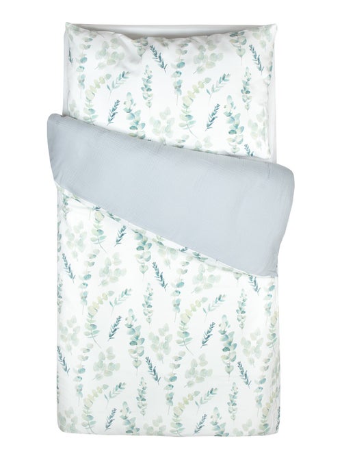 SEVIRA KIDS | Parure de lit bébé en coton Eucalyptus - Kiabi