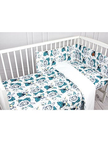 SEVIRA KIDS | Parure de lit bébé en coton SAVANA