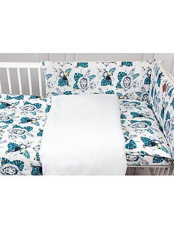 SEVIRA KIDS | Parure de lit bébé en coton SAVANA