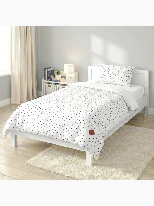 SEVIRA KIDS | Parure de lit en gaze de coton réversible Lovio - Kiabi