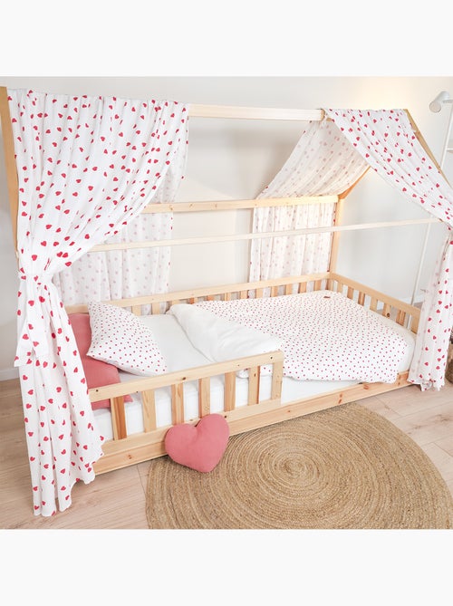 SEVIRA KIDS | Parure de lit en gaze de coton réversible Lovio - Kiabi