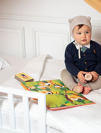 SEVIRA KIDS | Parure de lit housse de couette et taie d'oreiller Jeanne