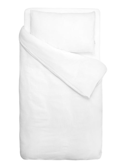 SEVIRA KIDS | Parure de lit housse de couette et taie d'oreiller Jeanne - Kiabi SEVIRA KIDS | Parure de lit housse de couette et taie d'oreiller Jeanne - Kiabi