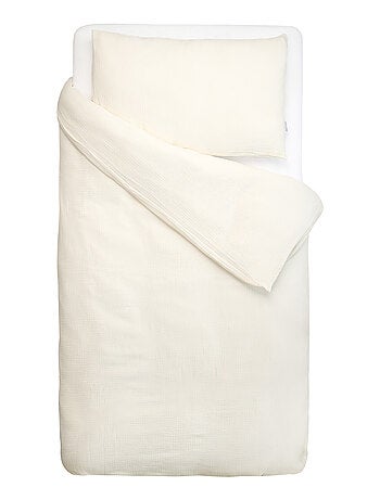 SEVIRA KIDS | Parure de lit housse de couette et taie d'oreiller Jeanne