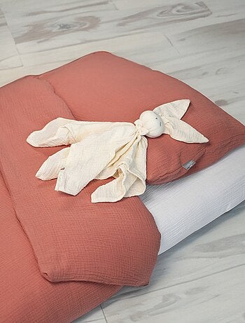 SEVIRA KIDS | Parure de lit housse de couette et taie d'oreiller Jeanne