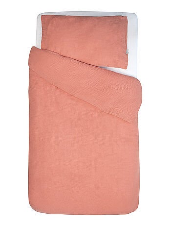 SEVIRA KIDS | Parure de lit housse de couette et taie d'oreiller Jeanne