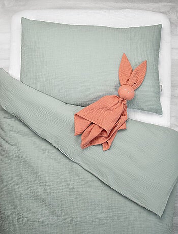 SEVIRA KIDS | Parure de lit housse de couette et taie d'oreiller Jeanne