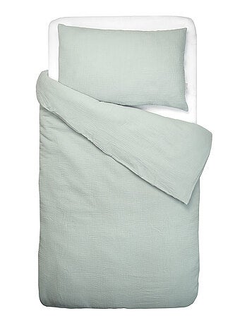 SEVIRA KIDS | Parure de lit housse de couette et taie d'oreiller Jeanne