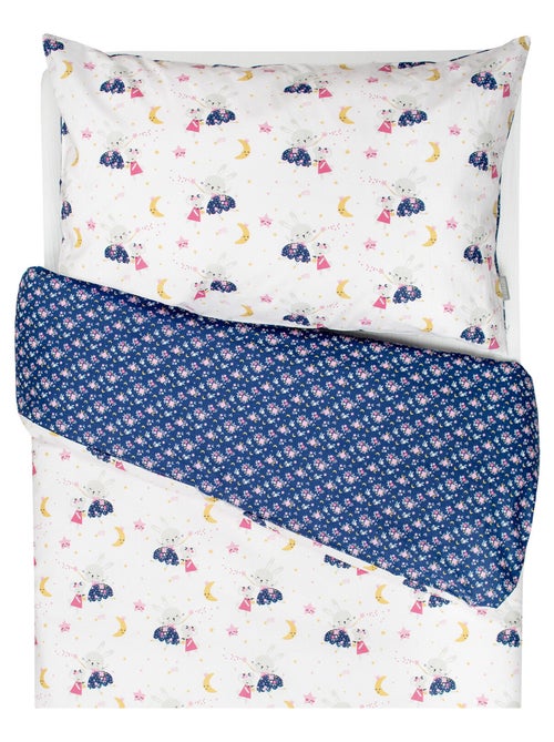 SEVIRA KIDS | Parure de lit réversible en coton Fairy Flore - Kiabi SEVIRA KIDS | Parure de lit réversible en coton Fairy Flore - Kiabi