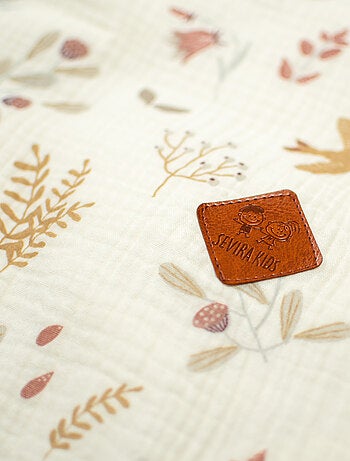 SEVIRA KIDS | Parure de lit réversible en gaze de coton Aube