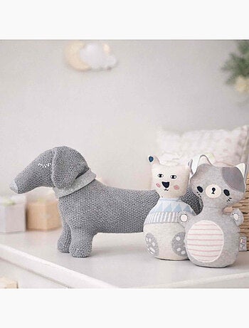 Sevira kids | peluche doudou chien teckel